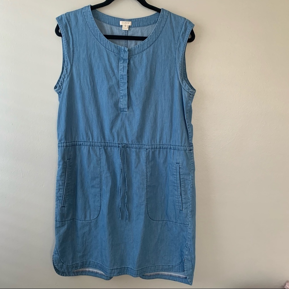 J.Crew Denim mini Dress women medium